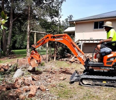 Coastal Earthworks Grappling Claw For Hire
